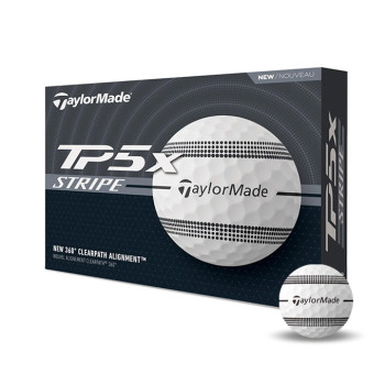 12 Balles de golf TP5X Stripe