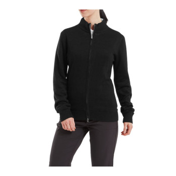 Pullover Full-Zip Doublé Drirelease Noir Femme
