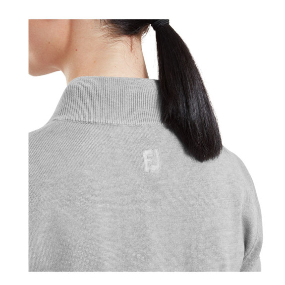 Pullover Full-Zip Doublé Drirelease Gris Femme