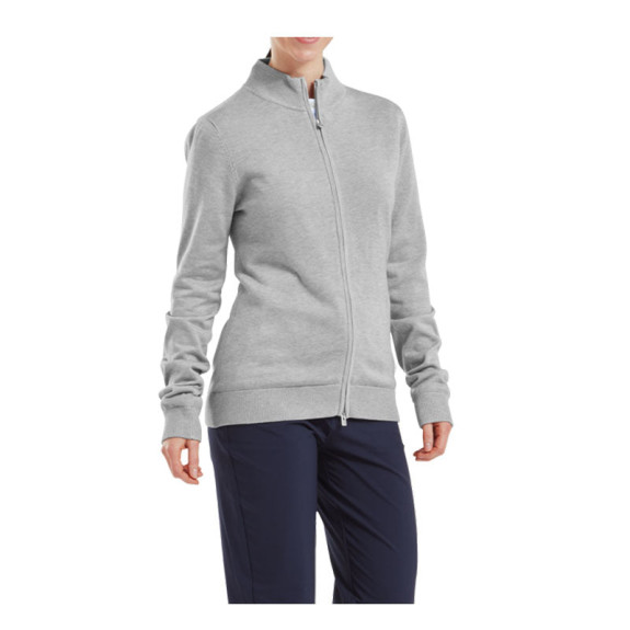 Pullover Full-Zip Doublé Drirelease Gris Femme