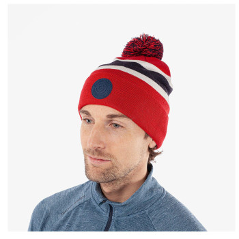 Bonnet Navy Red White Homme