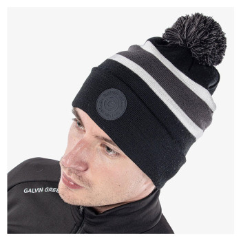 Bonnet Leighton Black Iron White Homme 2