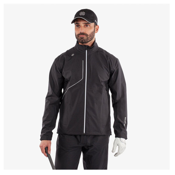 Veste Waterproof Ames Black/White Homme