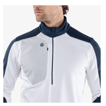 Veste Mid Layer Dave White/Navy Homme 2