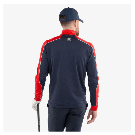 Veste Mid Layer Dave Navy/Red Homme