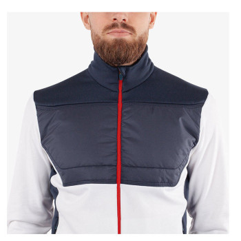 Veste Mid Layer Dylan Navy Red White Homme