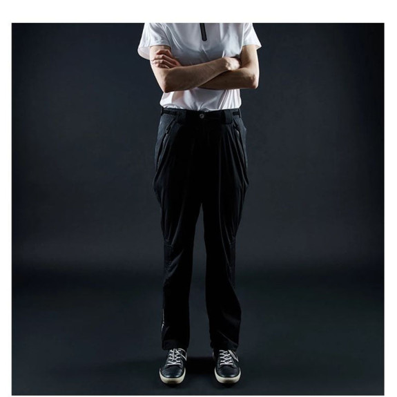 Pantalon de Pluie Noir Femme