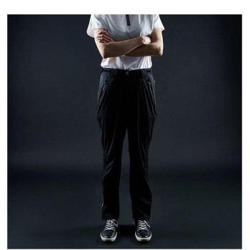 Pantalon de Pluie Noir Femme