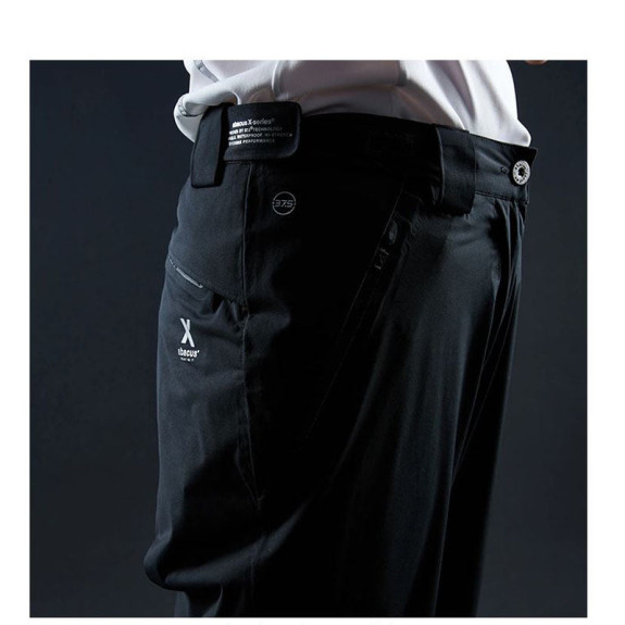 Pantalon de Pluie Noir Femme