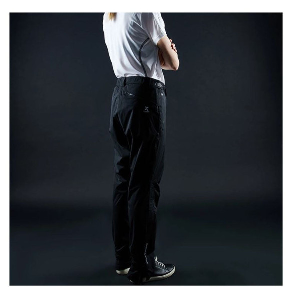 Pantalon de Pluie Noir Femme