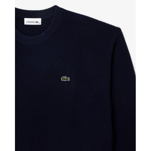 Pull Relaxed Fit Laine Cardée Point Mousse Bleu...