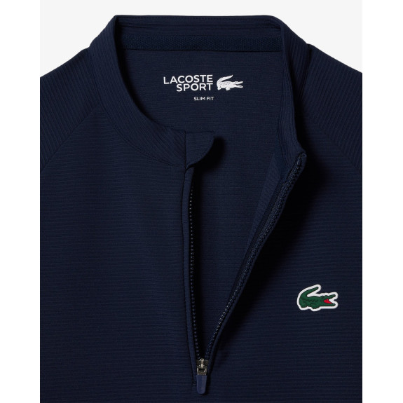 Midlayer 1/4 Zip Sport Bleu Nuit Femme