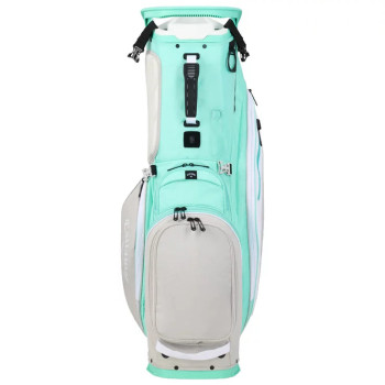Sac Trépied Fairway 14 Stand Bag Aqua White Silver 2