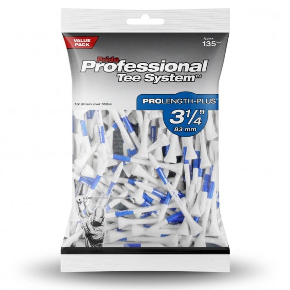 135 Tees ProLenght-Plus 3 1/4 Bleu (83mm)