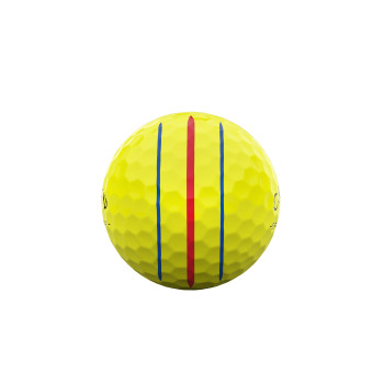 12 Balles de golf ERC Soft Yellow Triple Track