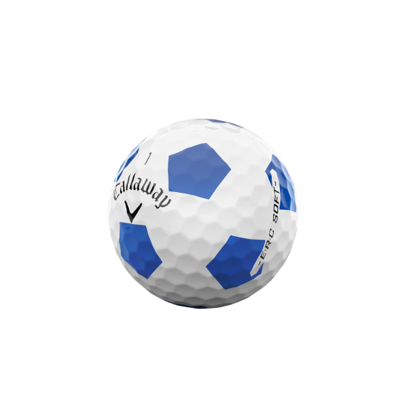 12 Balles de golf ERC Soft Truvis Blue