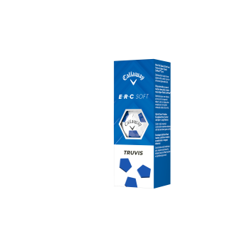 12 Balles de golf ERC Soft Truvis Blue