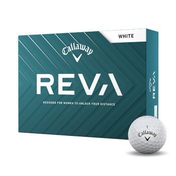 12 Balles de golf REVA White
