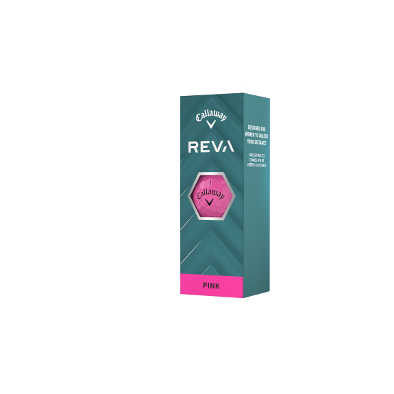 12 Balles de golf REVA Pink