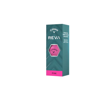 12 Balles de golf REVA Pink