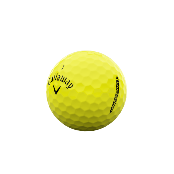 12 Balles de golf Supersoft Yellow