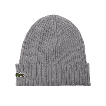 Bonnet unisexe en laine côtelée  Gris Chine/YRD Bonnet unisexe en laine côtelée  Gris Chine/YRD