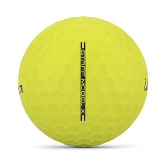 12 Balles de golf Staff Model X Yellow