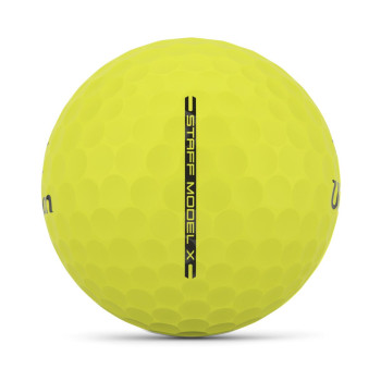 12 Balles de golf Staff Model X Yellow