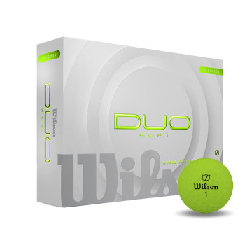 12 Balles de golf Duo Soft Green