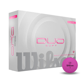 12 Balles de golf Duo Soft Pink