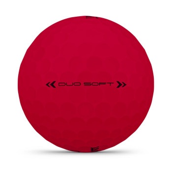 12 Balles de golf Duo Soft Red