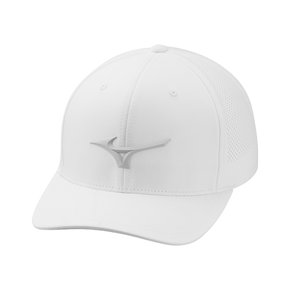 Casquette Tour Vent Ajustable Blanc