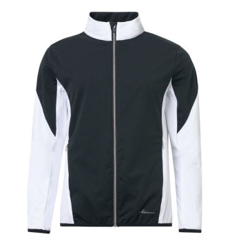 Veste Dornoch Softshell Hybrid Noir/Blanc Femme