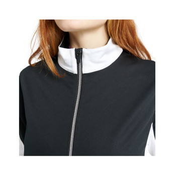 Veste Dornoch Softshell Hybrid Noir/Blanc Femme