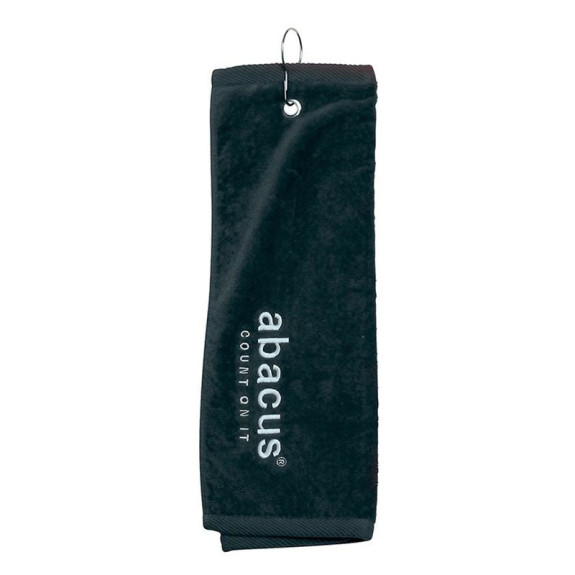Serviette de golf Towel Noir