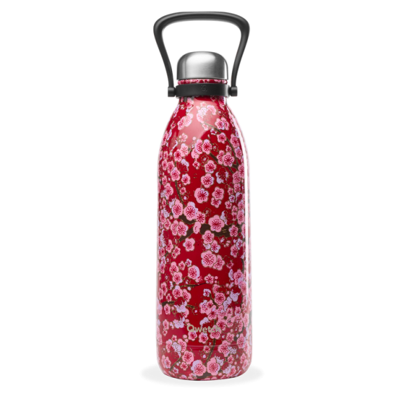 Bouteille Isotherme Titan Flowers Rouge 1.5L