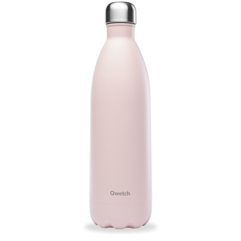 Bouteille Isotherme Inox Pastel Rose 1L