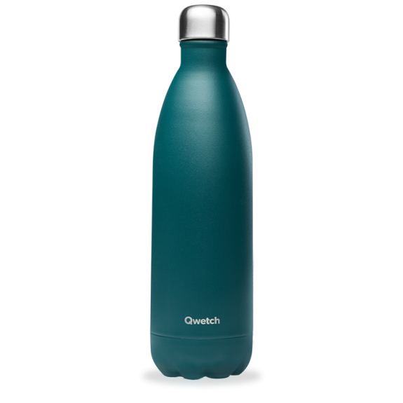Bouteille Isotherme Inox Matt Vert Emeraude 1L