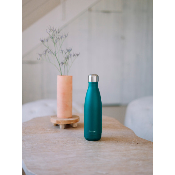 Bouteille Isotherme Inox Matt Vert Emeraude 1L