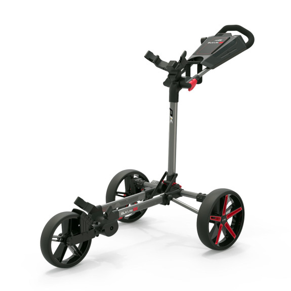 Chariot Manuel 3 Roues DLX Lite FF Gun Metal Red