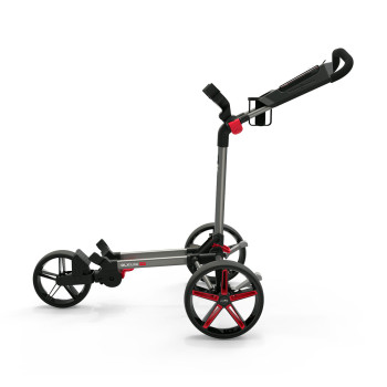 Chariot Manuel 3 Roues DLX Lite FF Gun Metal Red