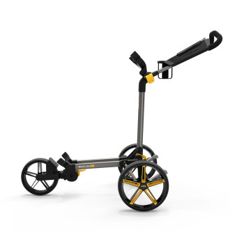 Chariot Manuel 3 Roues DLX Lite FF Gun Metal Yellow