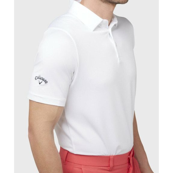 Polo Swingtech Solid Blanc Homme