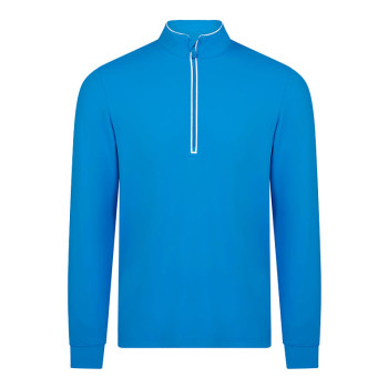 Pull 1/4 Zip Performance Earl French Blue Homme