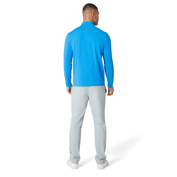 Pull 1/4 Zip Performance Earl French Blue Homme