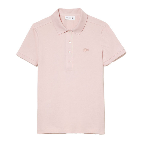 Polo Mini Piqué Stretch L.12.D Rose Femme