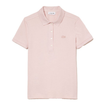Polo Mini Piqué Stretch L.12.D Rose Femme