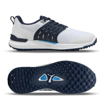 Ignite Elevate 2 White-Deep Navy Homme