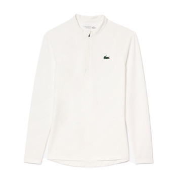 Midlayer 1/4 Zip Sport Blanc Femme