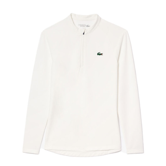 Midlayer 1/4 Zip Sport Blanc Femme